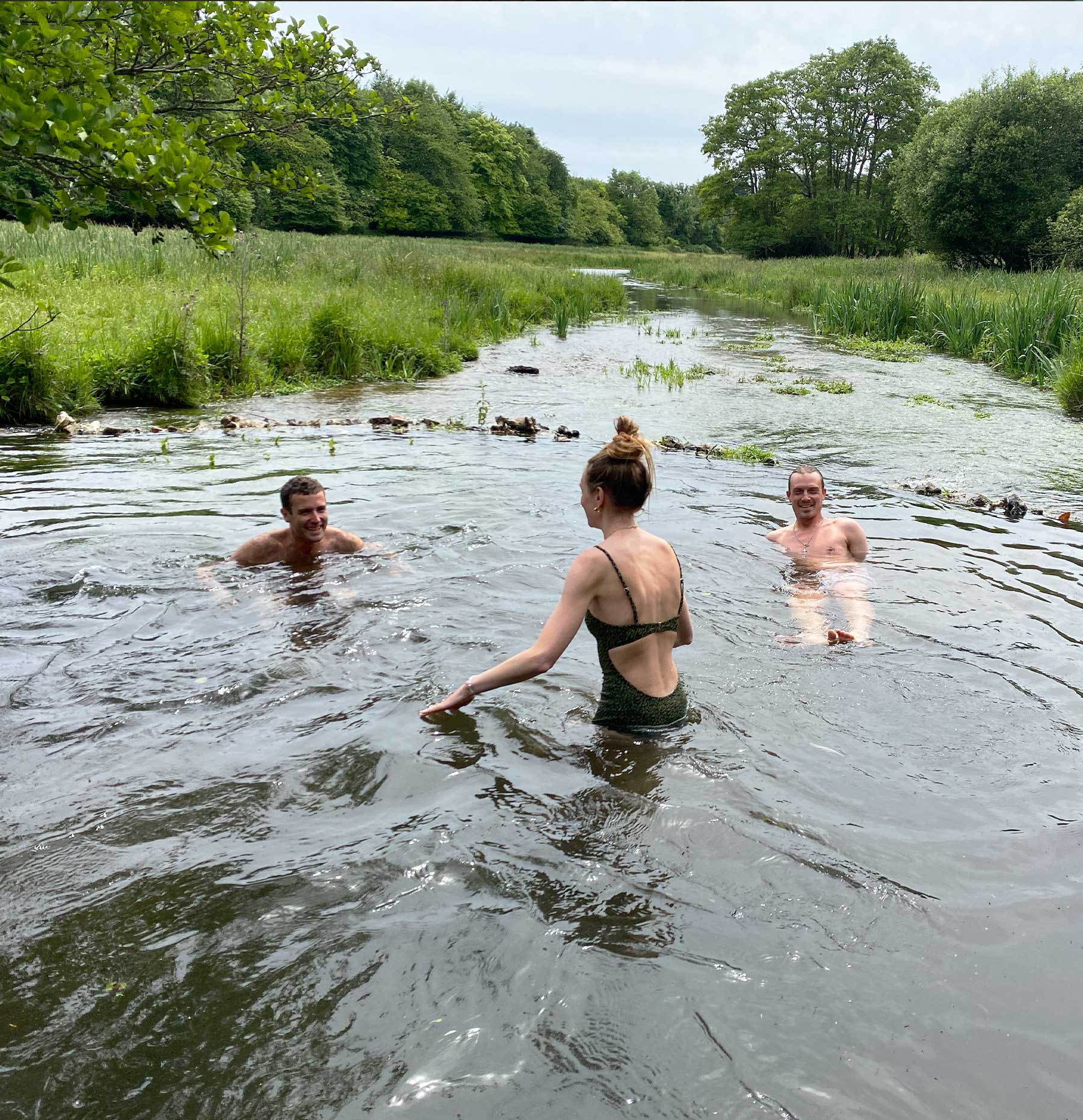 Wild Swimming at Barnaby's Pond
