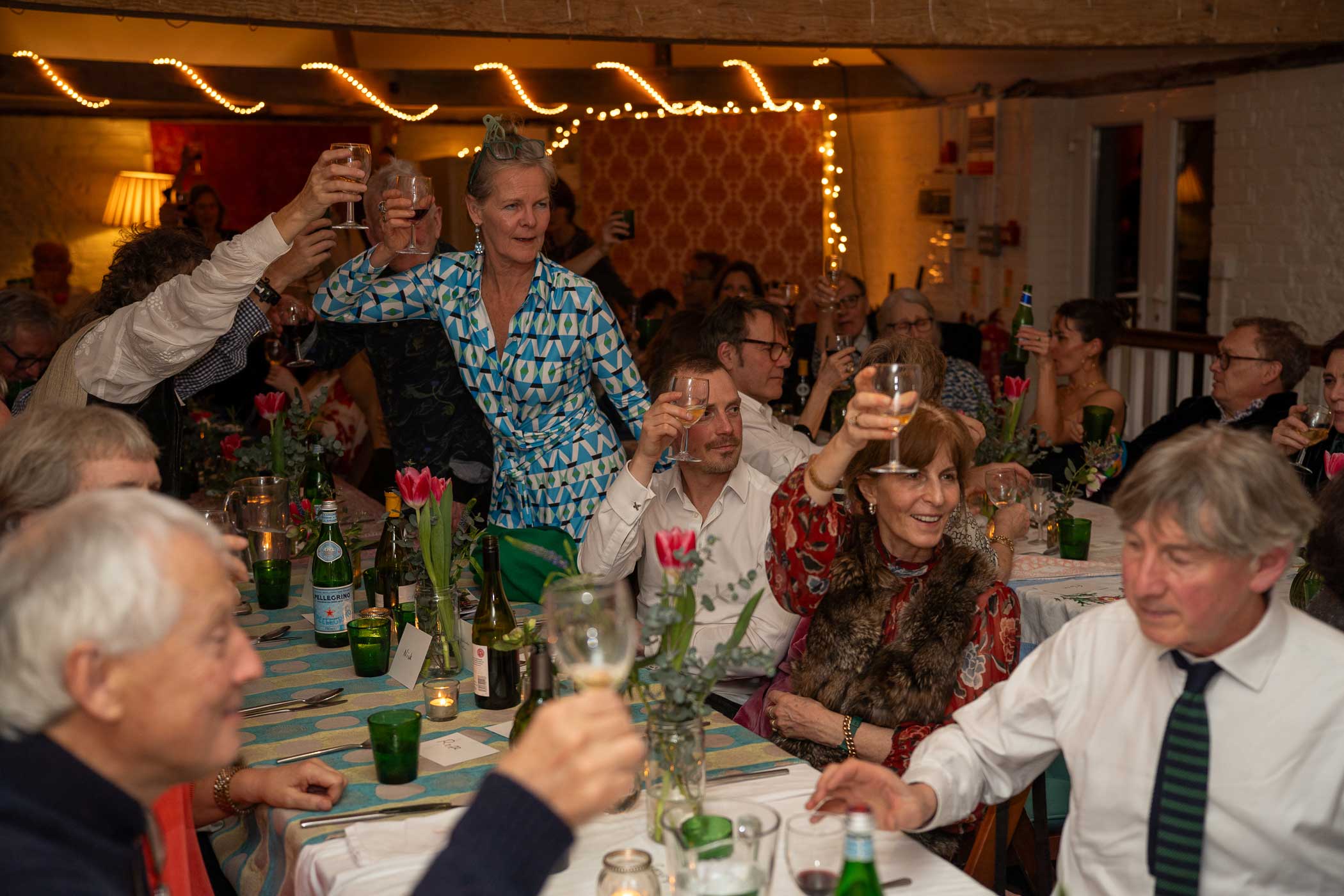 A toast to the birthday girl